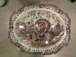 English Johnson Brothers Turkey Platter-Excellent Condition