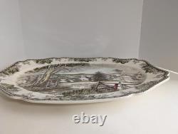 Excellent Johnson Brothers Friendly Village 20 Large Turkey Platter England