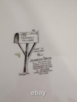 Excellent Johnson Brothers Friendly Village 20 Large Turkey Platter England