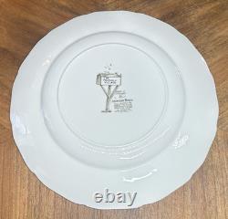 FRIENDLY VILLAGE Set of 6 Dinner Plates Johnson Brothers England School House