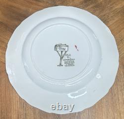 FRIENDLY VILLAGE Set of 6 Dinner Plates Johnson Brothers England School House