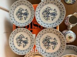 FULL Dinnerware Set for Four Johnson Brothers Sugar and Spice 24 Piece total