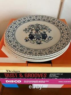 FULL Dinnerware Set for Four Johnson Brothers Sugar and Spice 24 Piece total