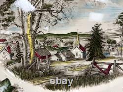 Fantastic Jonson Bros Transferware Platter