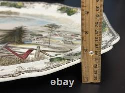 Fantastic Jonson Bros Transferware Platter