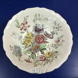 Fine 110 Pc. Service For 12 With Servers Johnson Brothers China Sheraton Pattern