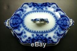 Florida Flo Blue Tureen Royal Johnson Bros. England