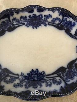 Flow Blue 16 Persian Platter By Johnson Bros England Very Nice