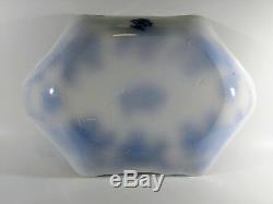 Flow Blue Soup Tureen w Lid & Underplate, Johnson Bros, Large Bowl, China