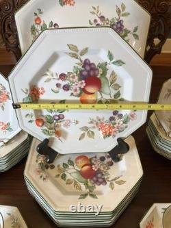Fresh Fruit by Johnson Bros. ESTATE SET 42 Pieces of Vintage Dinnerware