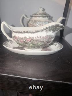 Friendly Village By Johnson Brothers Collection. Teapot And Miscellaneous