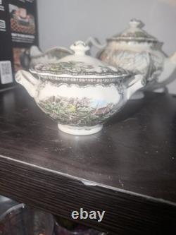 Friendly Village By Johnson Brothers Collection. Teapot And Miscellaneous