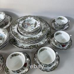 Friendly Village Dinnerware Johnson Bros England in New Hampshire Lot Of 39