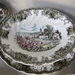 Friendly Village Dinnerware Johnson Bros England in New Hampshire Lot Of 39