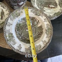 Friendly Village Dinnerware Johnson Bros England in New Hampshire Lot Of 39