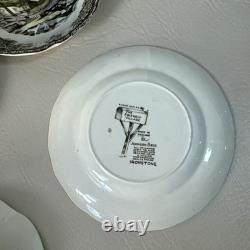 Friendly Village Dinnerware Johnson Bros England in New Hampshire Lot Of 39