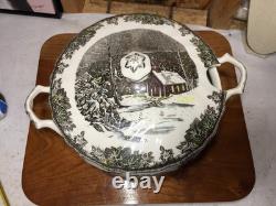 Friendly Village Johnson Brothers Soup Tureen With Lid England 1883