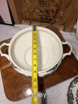 Friendly Village Johnson Brothers Soup Tureen With Lid England 1883