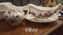 Gainsborough by Spode China & Sheraton by Johnson Brothers Floral (37 piece set)