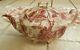 Gorgeous Pink Johnson Brothers English Chippendale Teapot With Lid + 2 Plates