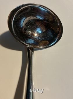 Gravy Ladle Friendly Village Johnson Brothers 8 Curved Handled RARE FIND