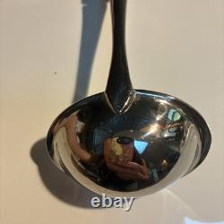 Gravy Ladle Friendly Village Johnson Brothers 8 Curved Handled RARE FIND