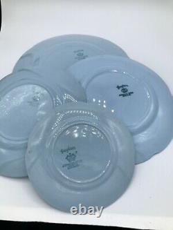 Greydawn PLATES Blue Johnson Brothers Discontinued set of 11
