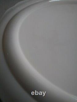 HTF Johnson Brothers Merry Christmas 20 x 16 Oval Serving Engraved Platter