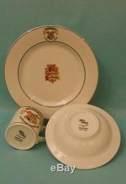 Harry Potter-hogwarts-johnson Bros, 3 Pc Dinner Set, Portugal, Unique