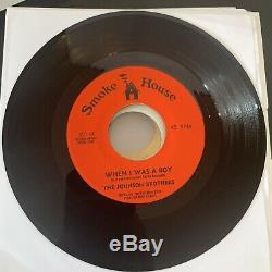 Hear! Rare Sweet Soul 45 Heat! The Johnson Brothers When I was a boy