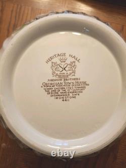 Heritage Hall Brown Soup Tureen Georgian Townhouse, Johnson Brothers No Ladle