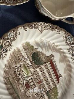 Heritage Hall Johnson Brothers China England Lot Of 50 Pieces