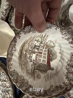Heritage Hall Johnson Brothers China England Lot Of 50 Pieces
