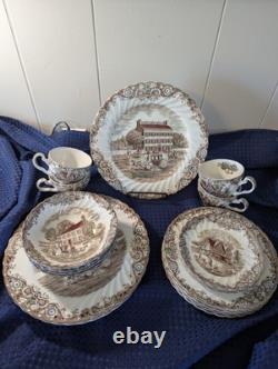 Heritage Hall/Johnson Brothers Dishes set Of 19