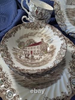Heritage Hall/Johnson Brothers Dishes set Of 19