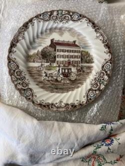 Heritage Hall Johnson Brothers Glass China Set