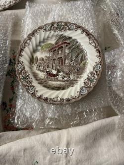 Heritage Hall Johnson Brothers Glass China Set