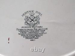 Heritage Hall Johnson Brothers Ironstone 4411 44 Piece Vintage China Set