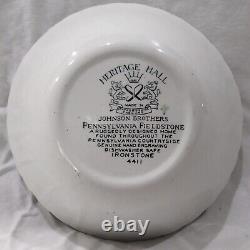 Heritage Hall Johnson Brothers Ironstone 4411 44 Piece Vintage China Set