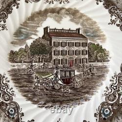 Heritage Hall Johnson Brothers Ironstone 4411 45 Piece Vintage Color China Set