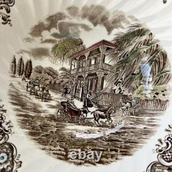 Heritage Hall Johnson Brothers Ironstone 4411 45 Piece Vintage Color China Set