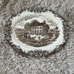 Heritage Hall Johnson Brothers Ironstone 4411 45 Piece Vintage Color China Set