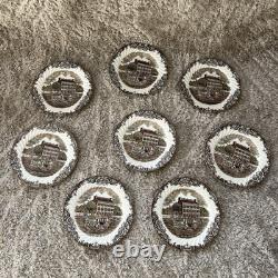 Heritage Hall Johnson Brothers Ironstone 4411 45 Piece Vintage Color China Set