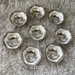 Heritage Hall Johnson Brothers Ironstone 4411 45 Piece Vintage Color China Set