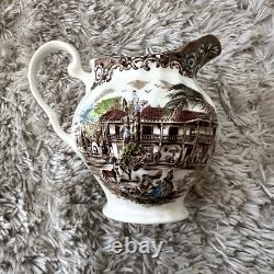 Heritage Hall Johnson Brothers Ironstone 4411 45 Piece Vintage Color China Set