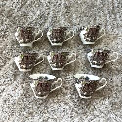 Heritage Hall Johnson Brothers Ironstone 4411 45 Piece Vintage Color China Set