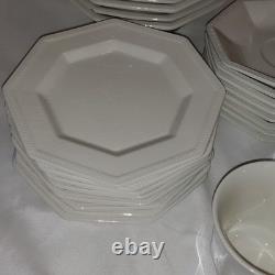 Heritage White Made in England Stamp by Johnson Brothers Vintage Discontinued