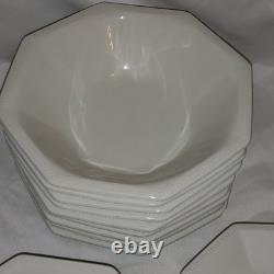 Heritage White Made in England Stamp by Johnson Brothers Vintage Discontinued