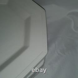 Heritage White Made in England Stamp by Johnson Brothers Vintage Discontinued