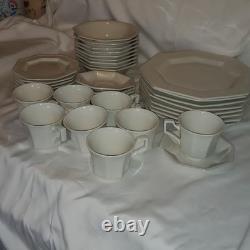 Heritage White Made in England Stamp by Johnson Brothers Vintage Discontinued